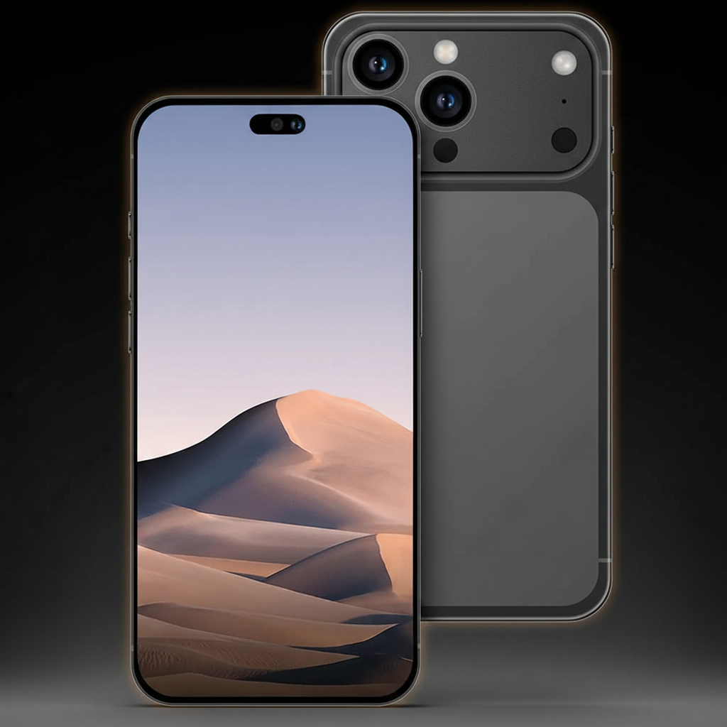 Smartphone Premium – Vue avant/arrière