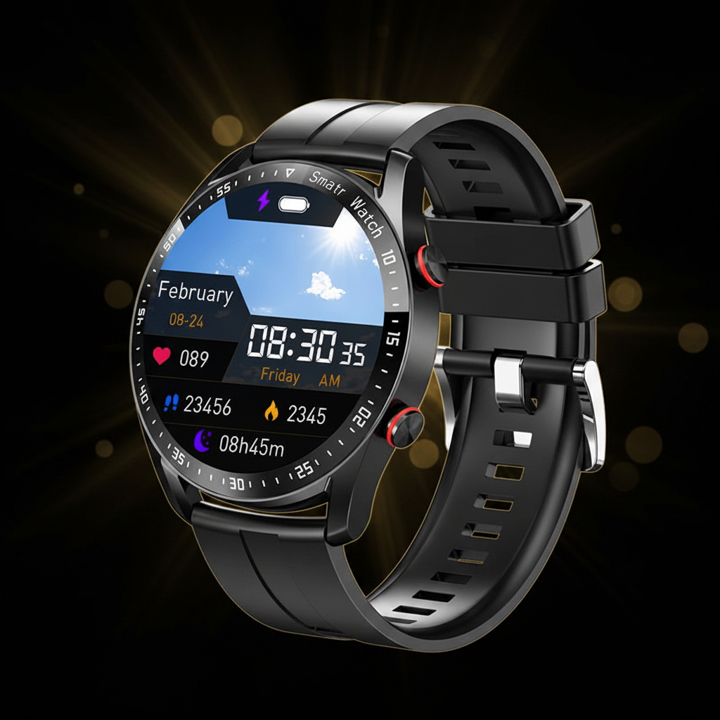 ChiBear HW20 – Smartwatch Premium Appels Bluetooth & ECG