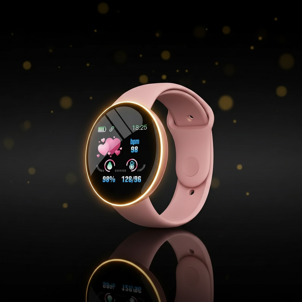 Smartwatch Rose Premium Dark Gold