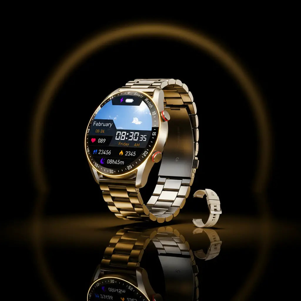 Smartwatch Silver Steel