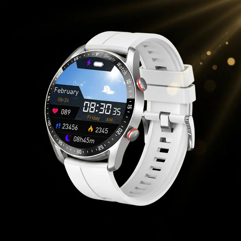 Smartwatch Silver White
