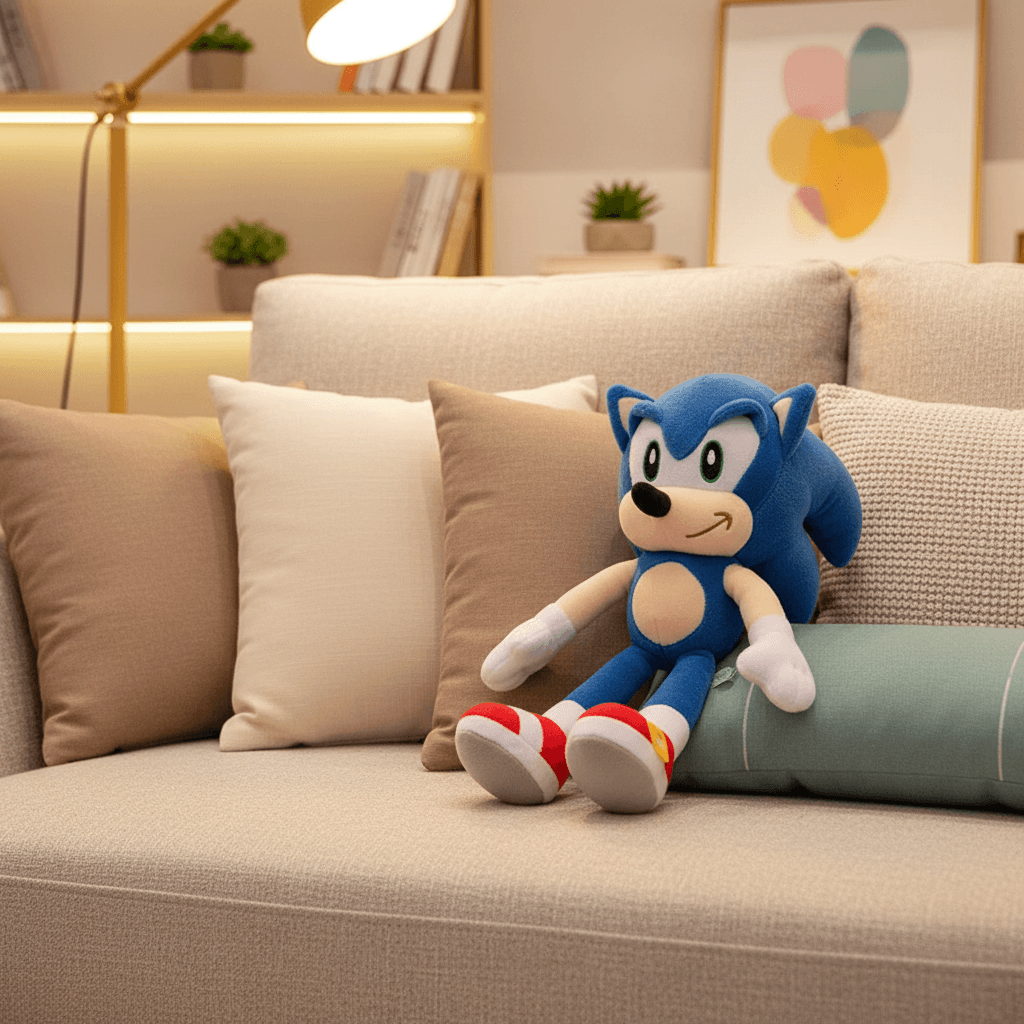 20~28cm Sonic 6 Styles Hedgehog Plush Toy Amy Knuckles Tail Plush Doll Cute Soft Stuffed Plush Doll for Kids Birthday Gifts TechVisio