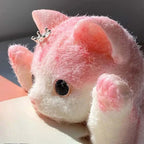 13CM Cute Taba Squishy Cat Fluffy Sticky Realistic Cat Stress Relieving Toy Simulation Cats Doll Squeeze Gift for Kids Adults TechVisio