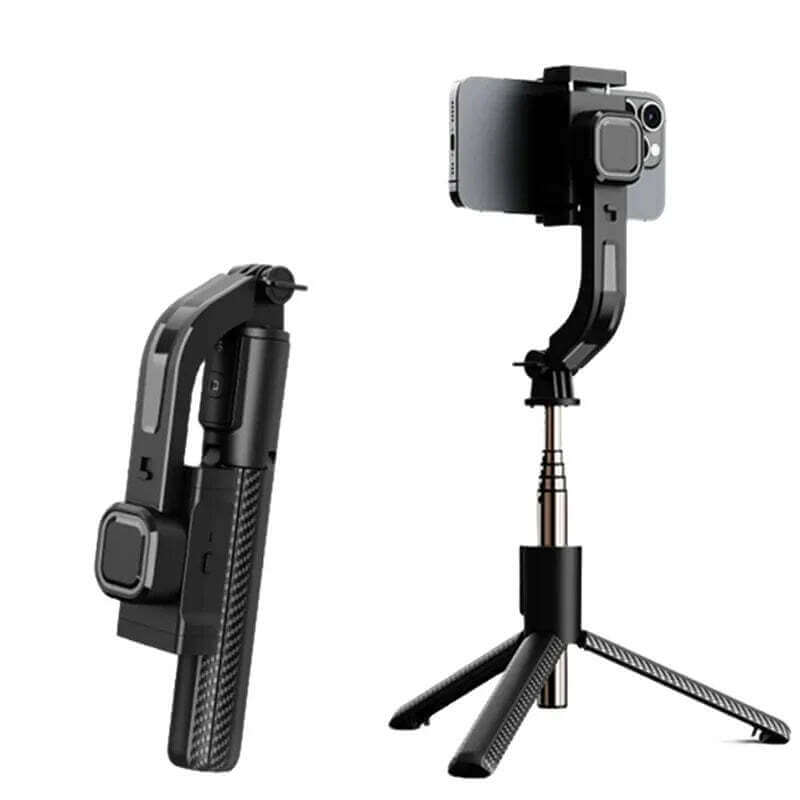 FGCLSY Bluetooth Handheld Gimbal Stabilizer Mobile Phone Selfie Stick Aluminum Alloy Adjustable Tripod for Smartphone Live TechVisio