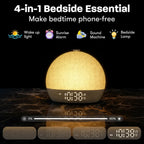 Sunrise Lamp – 4-in-1 Dark Marble