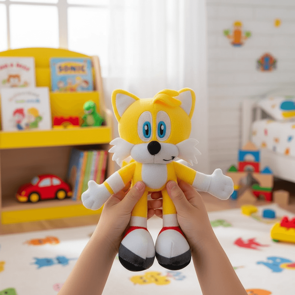 20~28cm Sonic 6 Styles Hedgehog Plush Toy Amy Knuckles Tail Plush Doll Cute Soft Stuffed Plush Doll for Kids Birthday Gifts TechVisio