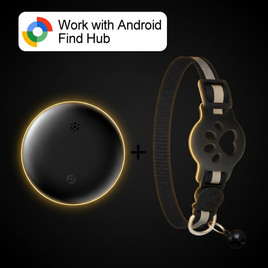 Tracker + Collier Noir Premium