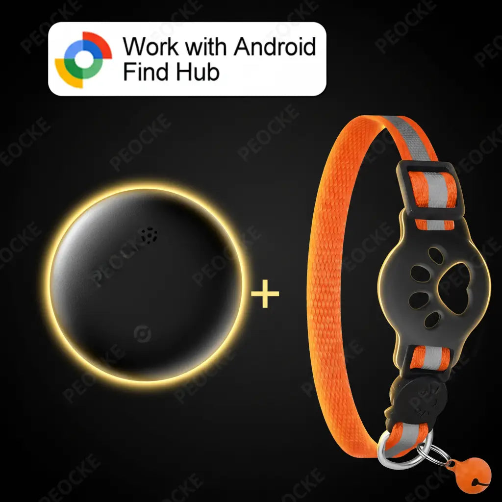 Tracker + Collier Orange Premium