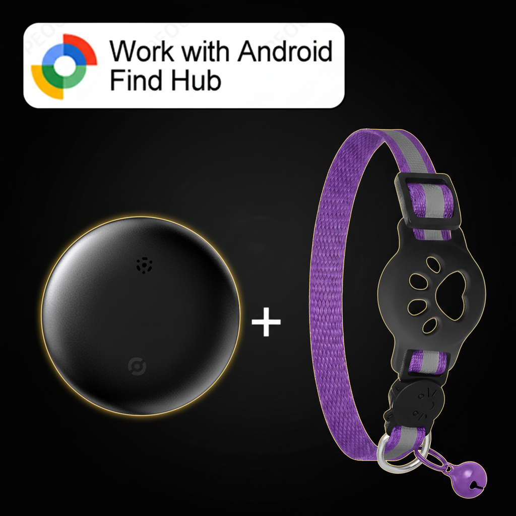 Tracker + Collier Violet Premium
