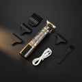 Trimmer Gold Dragon – Full Kit Flat Lay