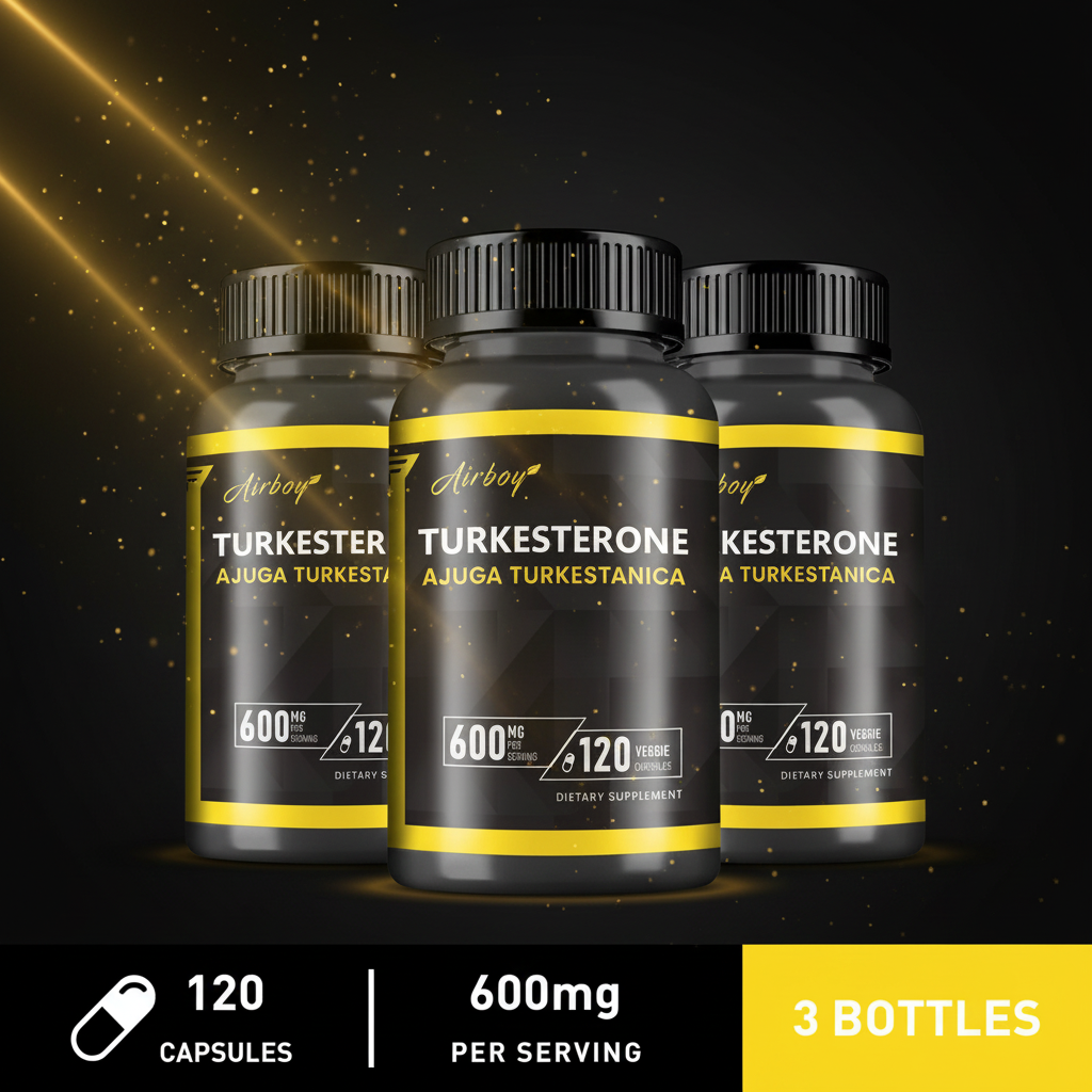 Turkesterone 3x120 caps – Premium Dark Gold