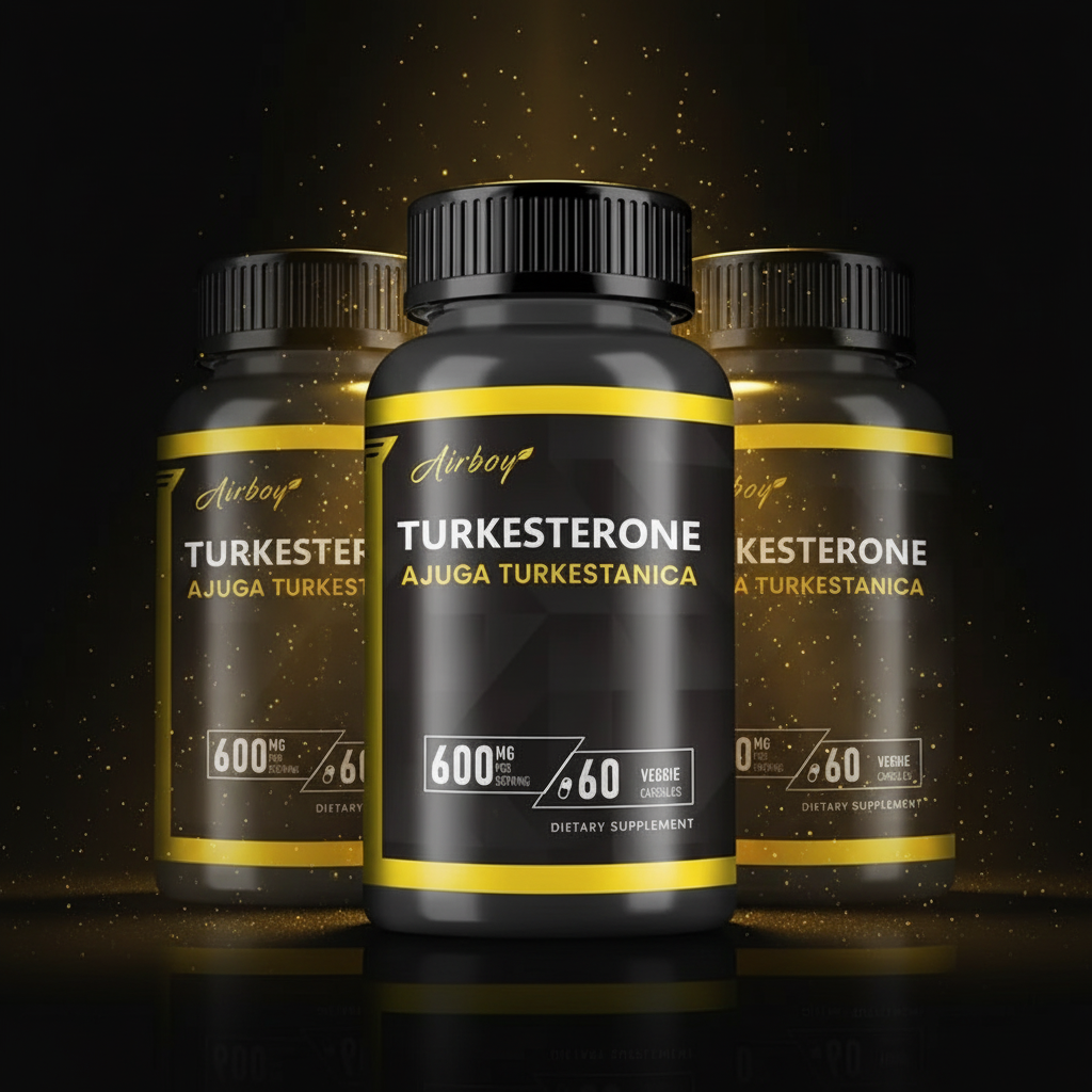 Turkesterone 3x60 caps – Premium Dark Gold