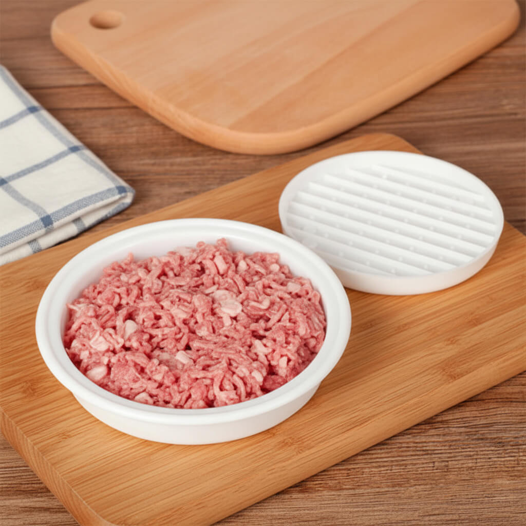 1pc Hamburger Press Stuffed Burger Press Plastic Meat Grill Party BBQ Burger Maker Mould Hamburger Maker Kitchen Tool TechVisio