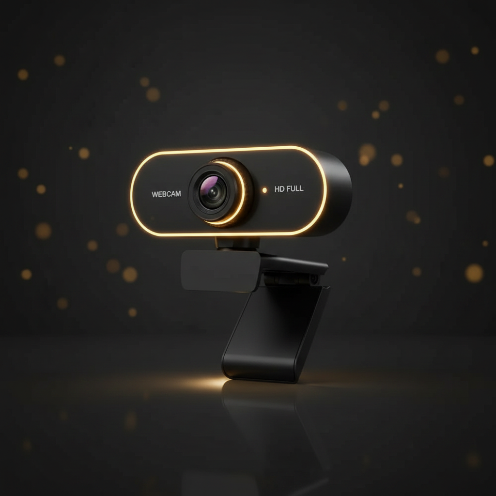 Webcam 480P Premium Dark Gold