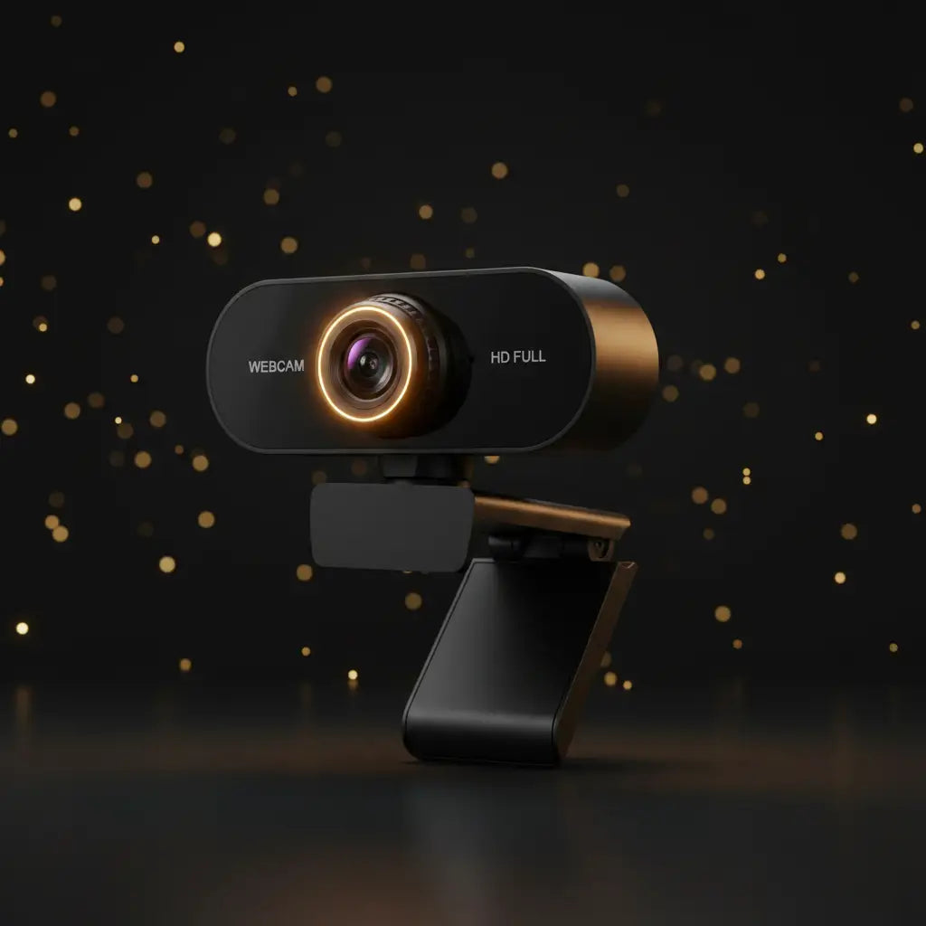 Webcam HD 1080P Premium Dark Gold
