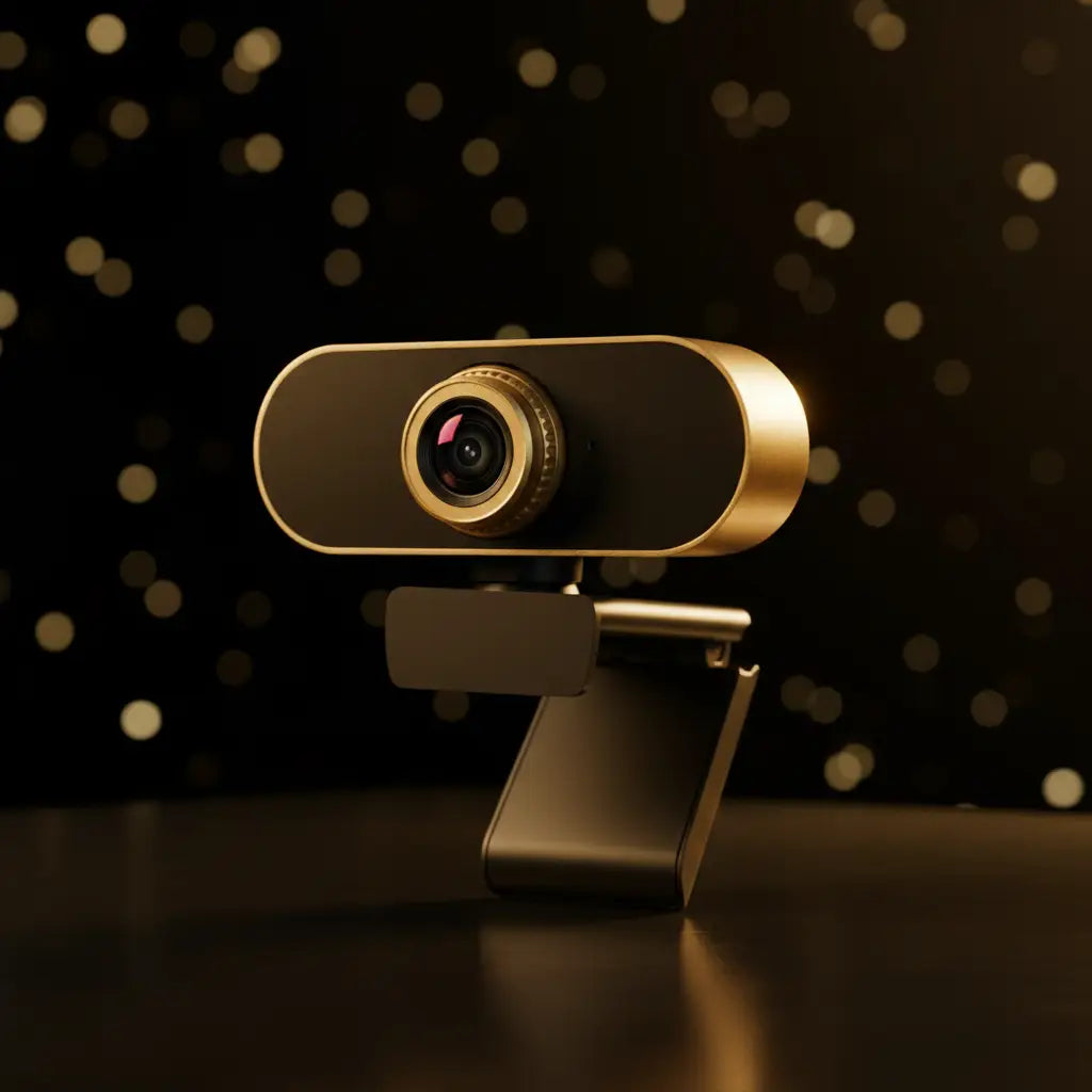Webcam HD 720P Premium Dark Gold